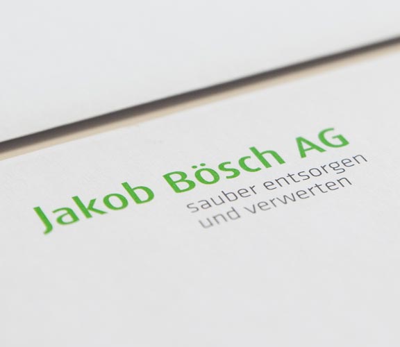 Branding für die Jakob Bösch AG by SIMONET-WDA.ch