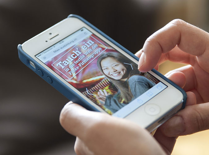 Filtex Firmengruppe Adaptive Website by SIMONET-WDA.ch